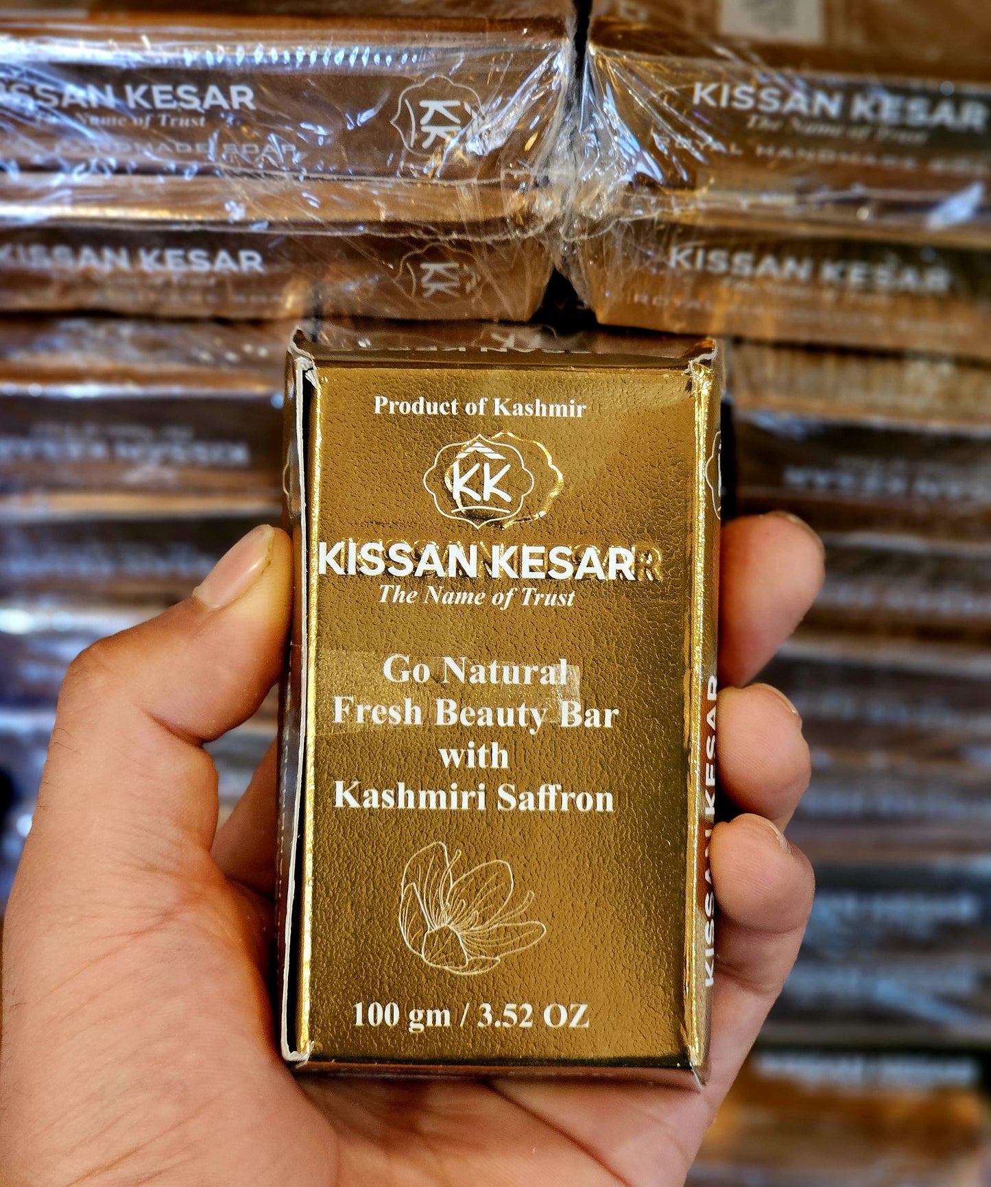 Kashmiri kesar soap(100Grm)