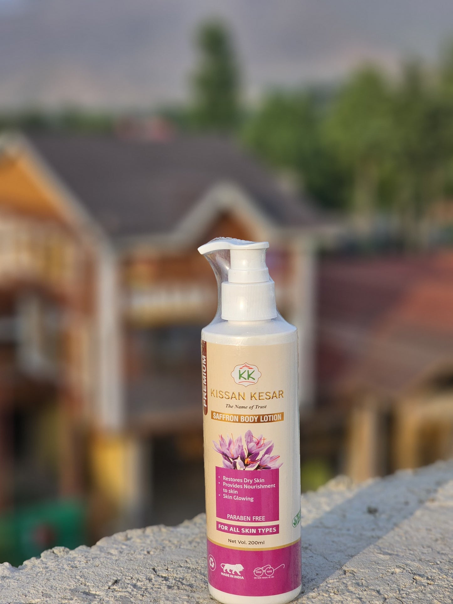 Saffron Body lotion