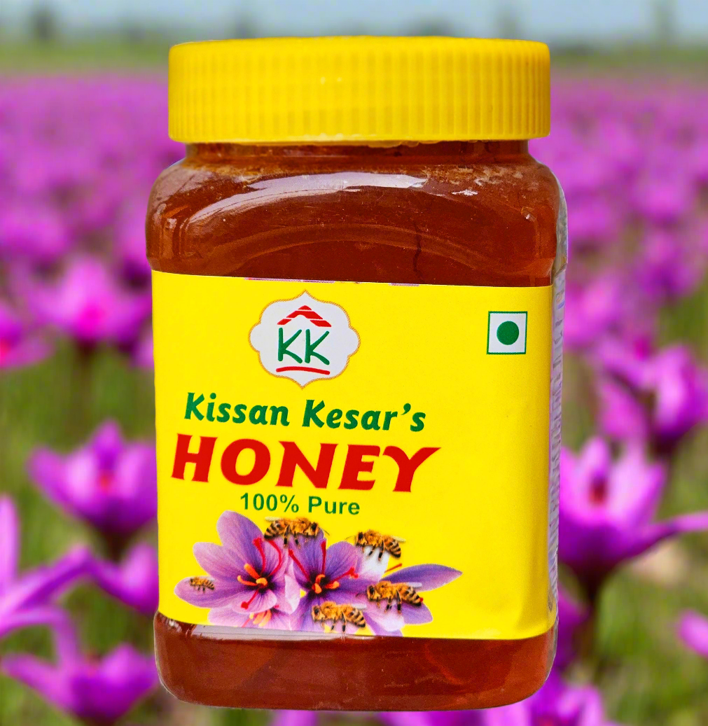 Kashmiri kesar honey