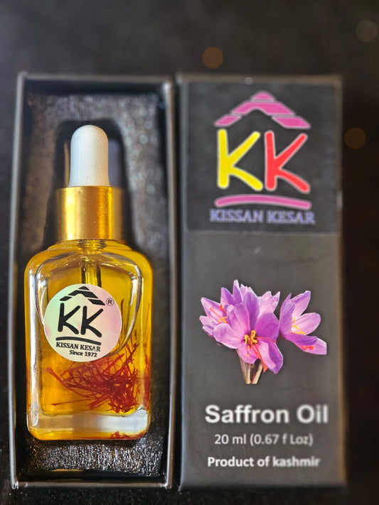 Saffron oil